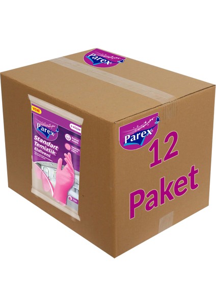 Standart Eldiven Küçük Boy 12 Paket 1 Koli modelleri
