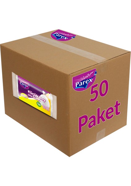 Güçlü Çöp Torbası Küçük Boy 30'lu 40 x 50 cm 50 Paket 1 Koli modelleri