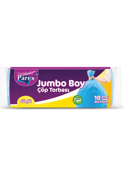 Güçlü Çöp Torbası Jumbo Boy 80 x 110 cm