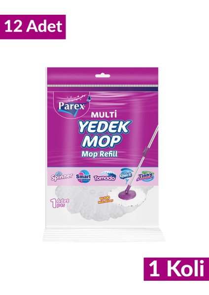 Multi Yedek Mop 12 Paket 1 Koli fiyatları
