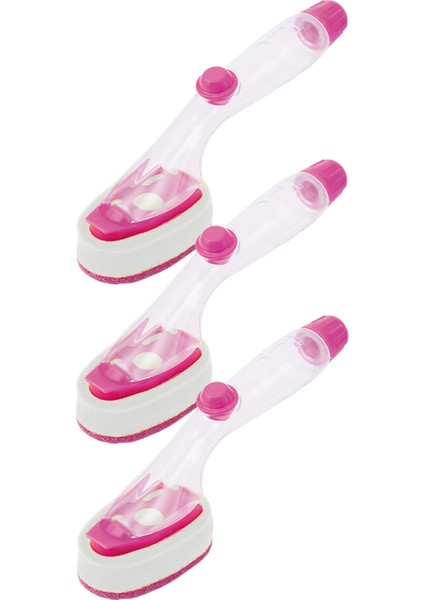 Deterjan Hazneli Bulaşık Süngeri Üçlü Set