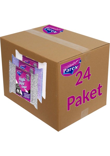 Magic Shine Sünger 3’lü 24 Paket 1 Koli modelleri