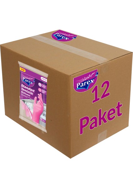 Standart Eldiven Büyük Boy 12 Paket 1 Koli modelleri