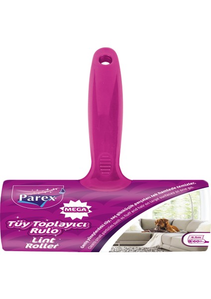 Mega Tüy Toplayıcı Rulo 60'lı 12 Paket 1 Koli