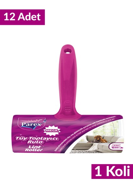 Mega Tüy Toplayıcı Rulo 60'lı 12 Paket 1 Koli fiyatları