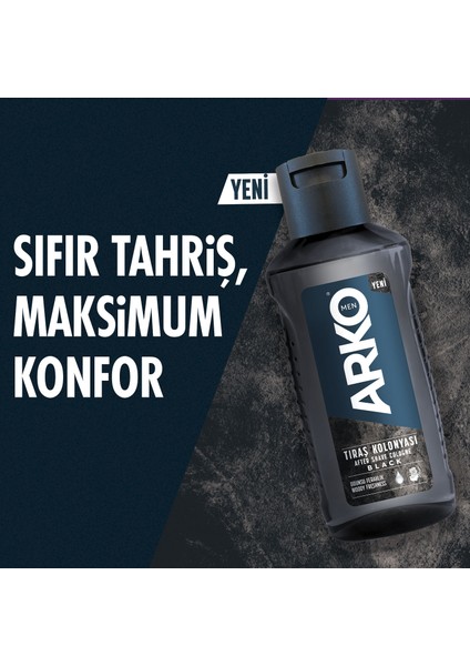 Men Black Tıraş Sonrası Kolonya 4 x 255 ml modelleri