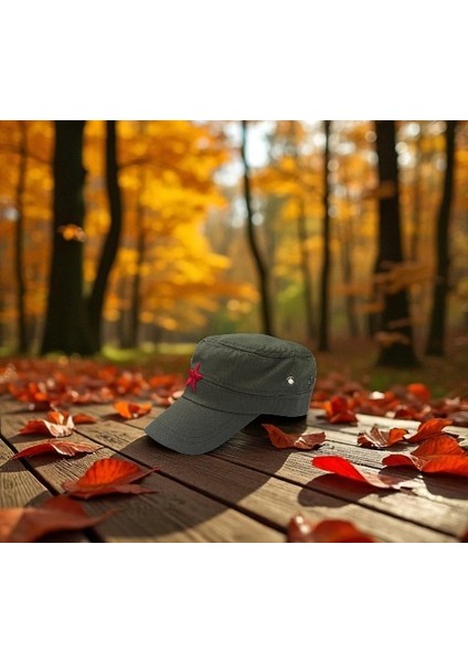 Erkek Fidel Castro Şapka Yıldızlı