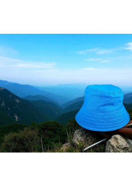 Kova Şapka Balıkçı Şapka Bucket Hat Mavi fiyatları