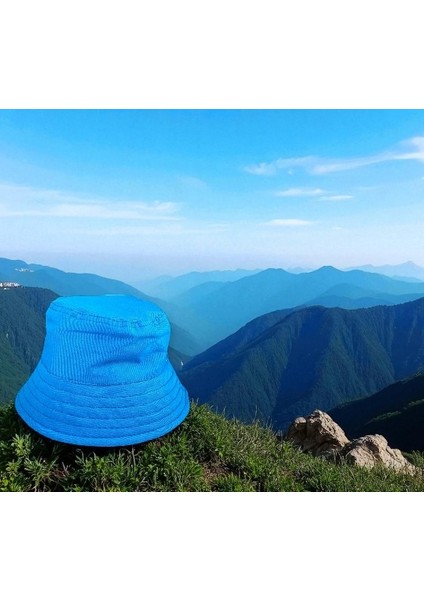 Kova Şapka Balıkçı Şapka Bucket Hat Mavi modelleri