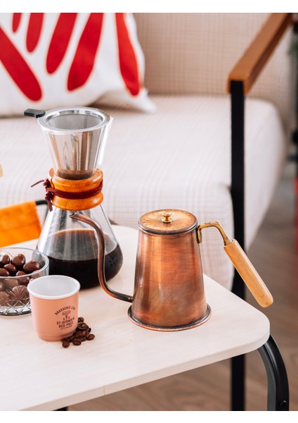 Bakır Demlik Modern Kahve Demliği Model Oksitli Renk indirimleri