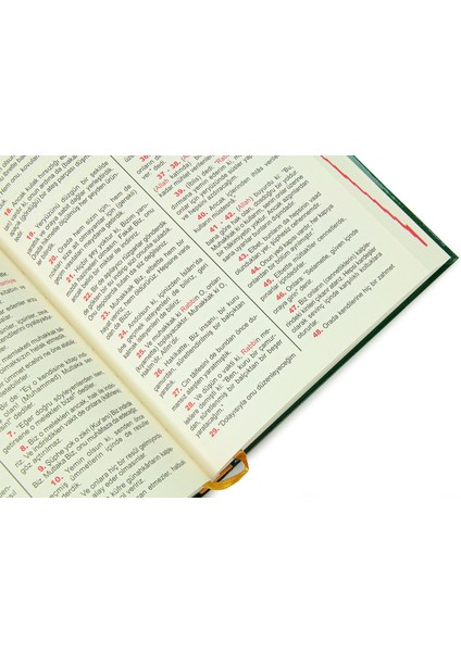 Kuranı Kerim Yüce Meali Metinsiz Türkçe Açıklamalı Orta Boy Sert Kapaklı Cilt Yeşil fırsatları