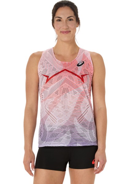 Metaspeed Singlet Kadın Kırmızı Atlet 2092A531-605