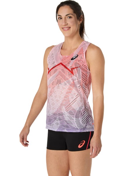 Metaspeed Singlet Kadın Kırmızı Atlet 2092A531-605 fiyatları