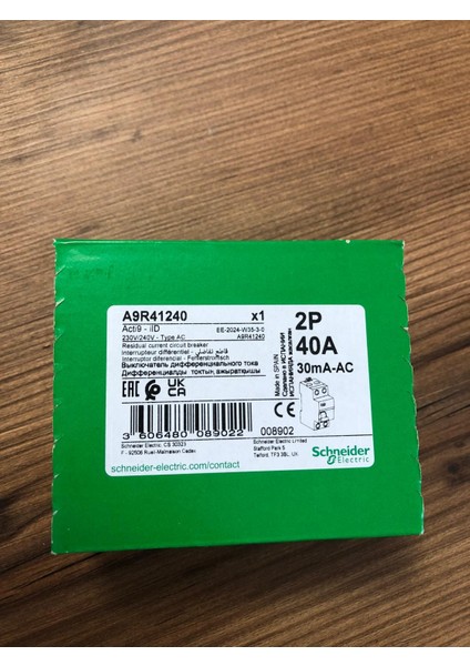 A9R50440 4×40 A 30MA Kaçak Akım Koruma Rölesi modelleri