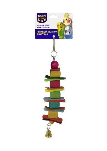 Kuş Oyuncağı Gökkuşağı Derili