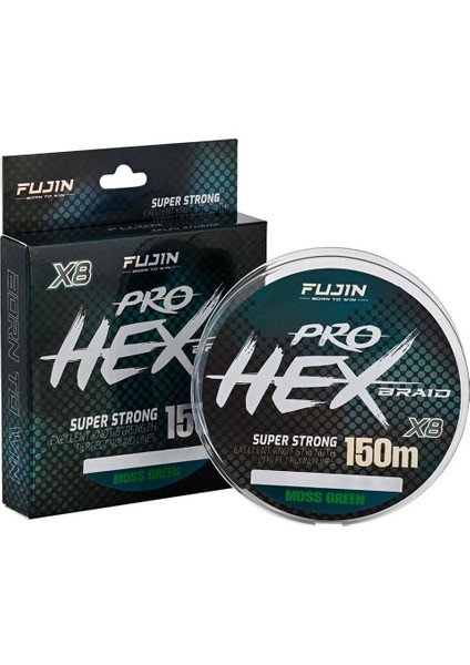 Pro Hex 8x 150MT Moss Green Ip Misina Moss Green-0,11 mm fırsatları