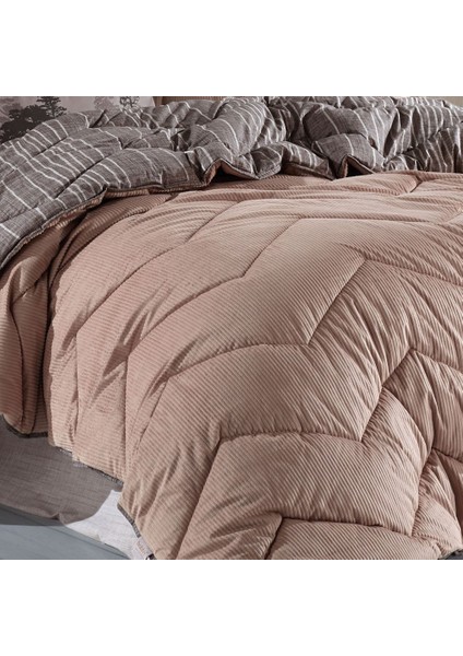 Comfort Yorgan Seti -Çift Kişilik - Tully Kahve fiyatları