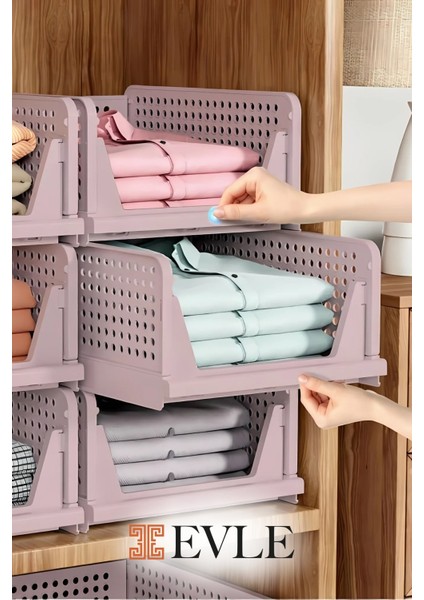 3'lü Modüler Raf Seti – Kayar Mekanizmalı Dolap Içi Düzenleyici, Pudra, 33,5 x 43 x 55.5 cm fiyatları