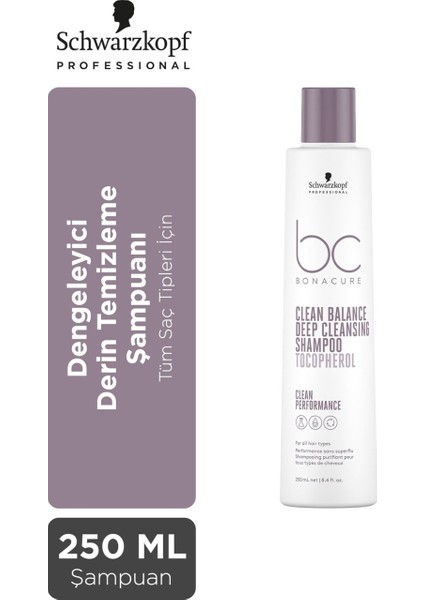 Bc Clean Derin Temizleme Şampuanı 250 ml