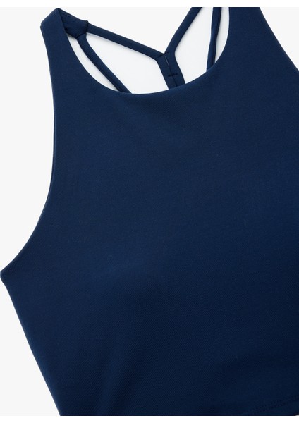 Çapraz Ip Askılı Sırt Detaylı Interlok Sporcu Sütyeni modelleri