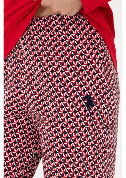 Kadın Kırmızı Pijama Takım 50303405-VR030