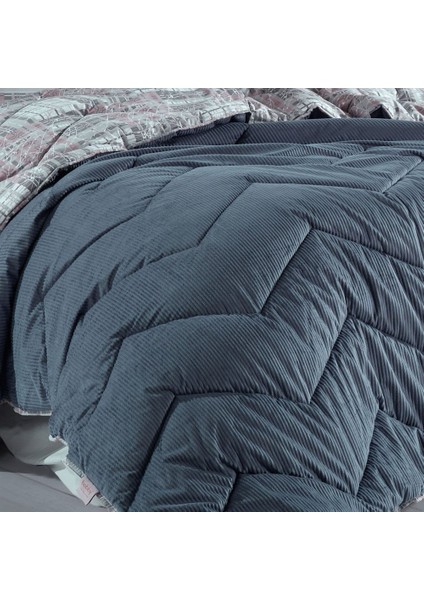 Comfort Yorgan Seti -Çift Kişilik - Lucia Gri modelleri