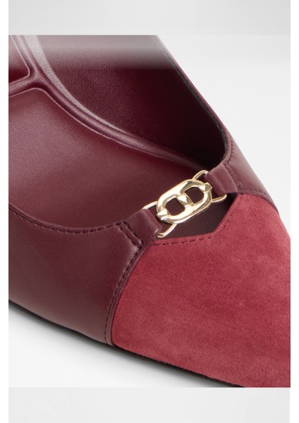 Augustas Ayakkabı Yüksek Topuklu - Kırmızı