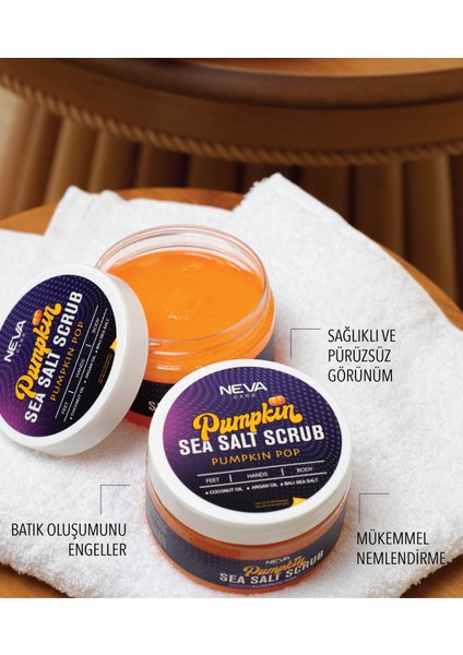 Pumpkin Sea Salt Scrub (Arındırıcı Vücut Peelingi) 350 G modelleri
