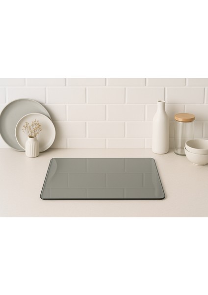 Cam Kesme Tahtası 20X30 cm Temperli 4mm – Füme modelleri