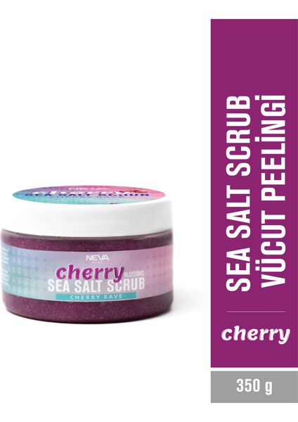 Cherry Sea Salt Scrub (Arındırıcı Vücut Peelingi) 350 G