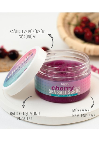 Cherry Sea Salt Scrub (Arındırıcı Vücut Peelingi) 350 G modelleri