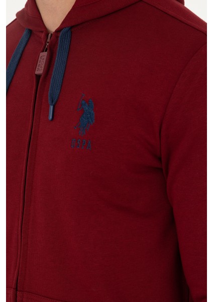 Erkek Bordo Hırka (Örme) 50289028-VR014