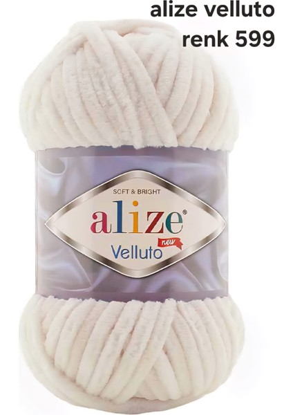 Alize Velluto Renk 599