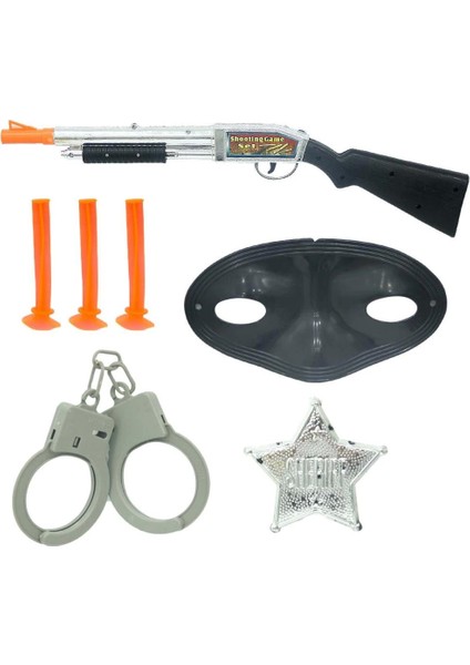 Çocuk Tüfek Seti ve Maske