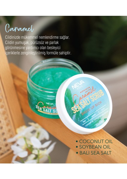 Caramel Sea Salt Scrub (Arındırıcı Vücut Peelingi) 350 G fiyatları