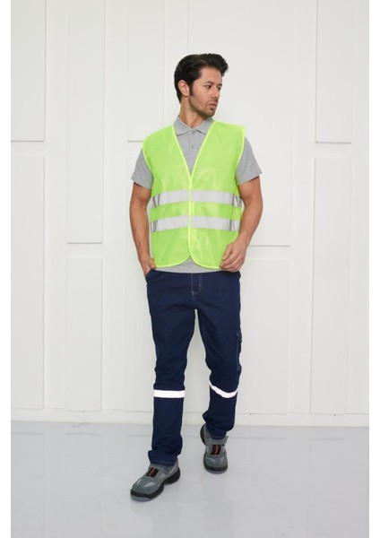 Reflektörlü İşçi Tipi İkaz Yeleği fiyatları