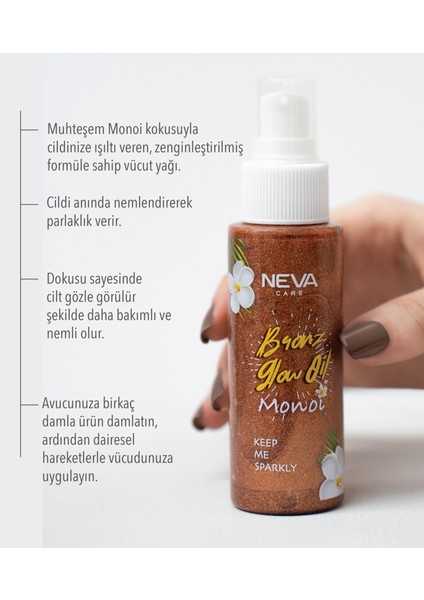 Monoi Bronz Glow Oil (Parlayan Vücut Yağı) 75 ml fiyatları