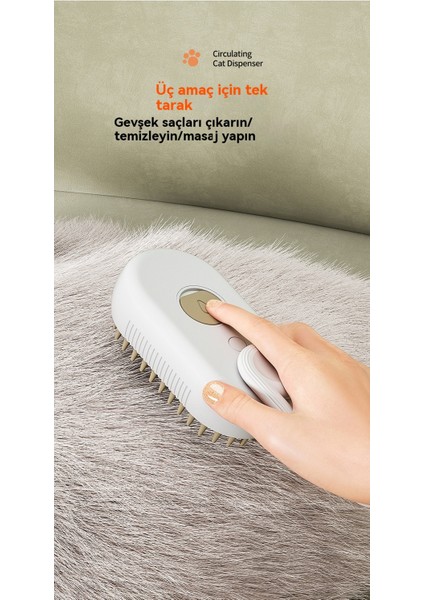 Elektrik Sprey Tarak Kedi Köpek Pet Mango Şeker Masaj Tarak Temizlik Ürünleri (Yurt Dışından) fırsatları