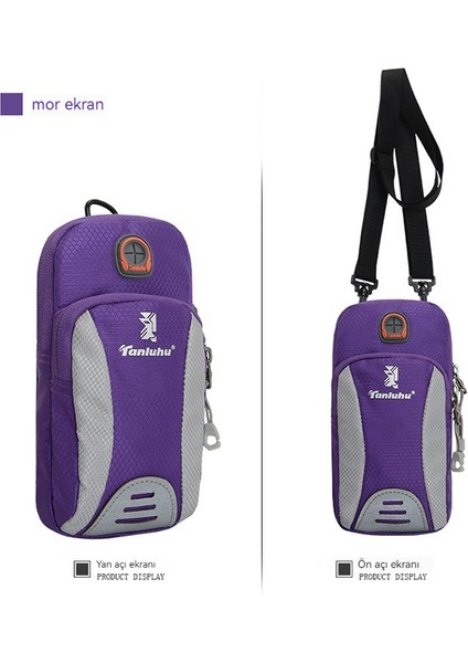 Açık Cep Telefonu Kol Bileklik Omuz Çantası (Yurt Dışından)