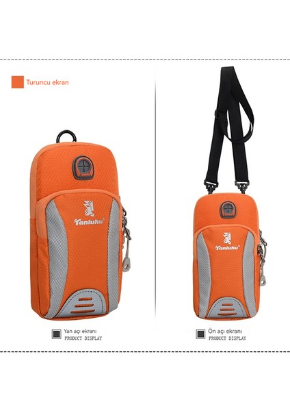 Açık Cep Telefonu Kol Bileklik Omuz Çantası (Yurt Dışından)