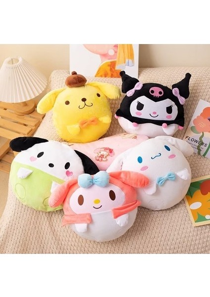Beautifyy Karikatür Yastık Battaniye Nap Battaniye Kanepe Battaniye Araba Battaniyesi Klima Battaniye Seyahat Battaniyesi (Yurt Dışından)