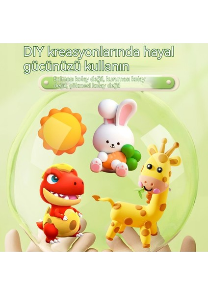 Ultra Hafif Kil Çocuk Kauçuk Rengi Kil El Yapımı Diy (Yurt Dışından) fırsatları