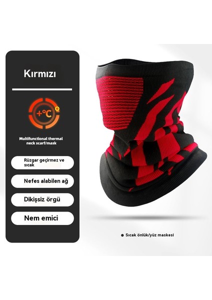 Erkek Kışbisiklet Maskesi Sonbahar ve Kışsoğuk Geçmez, Sıcak ve Nefes Alabilen (Yurt Dışından)