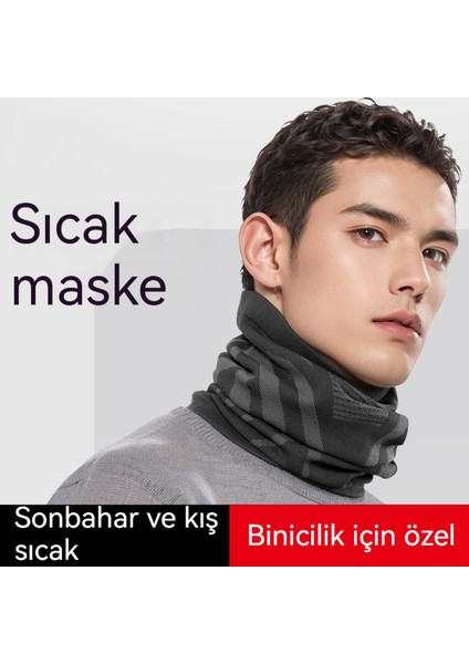 Erkek Kışbisiklet Maskesi Sonbahar ve Kışsoğuk Geçmez, Sıcak ve Nefes Alabilen (Yurt Dışından) fiyatları