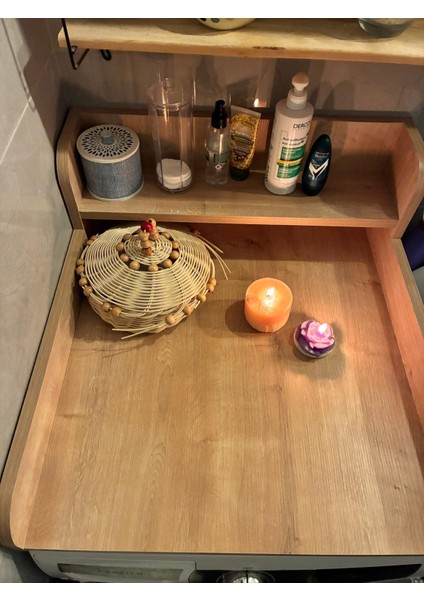 Çamaşır Makinesi Üstü Düzenleyici - Tek Makine Uyumlu fiyatları