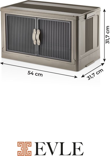 Katlanabilir Modüler Dolap Tekli, 55 Lt, 54 cm x 31,7 cm x 31,7 cm fiyatları