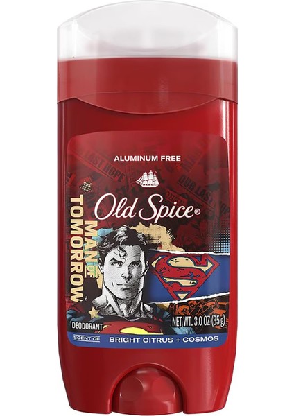 Man Of Tomorrow Alüminyumsuz Stick Deodorant 85 gr