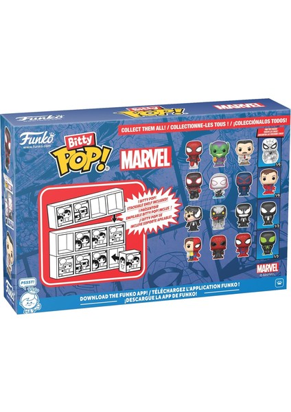 Bitty Pop: Spider Man - Venom 4'lü Paket fırsatları