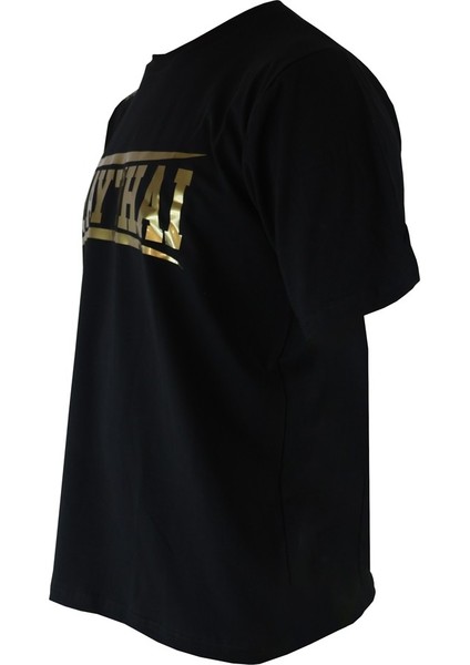 TX8522 Muaythai Tişört Gold Baskılı Muay Thai Tişört modelleri
