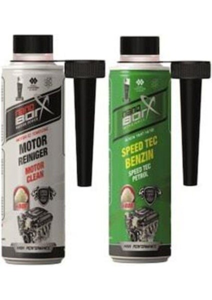 Nanoborx Benzin Yakıt Katkısı-Motor Içi Temizleme (300 Ml)